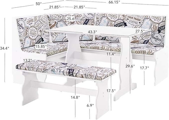 Linon Lucy Coffee Nook - Image 2