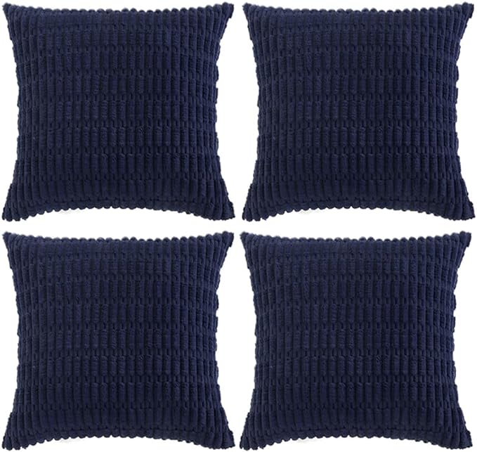 Fancy Homi 4 Packs Decorative Throw Pillow Covers by Fancy+Homi