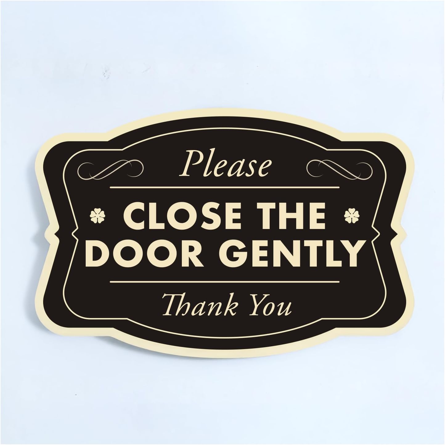 Custom Decorative Outdoor Metal Sign - Personalized Aluminum Sign, Waterproof, Black Charcoal 12x8 In