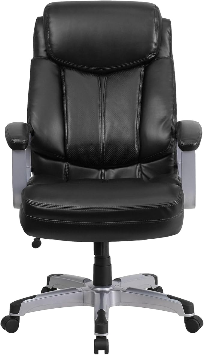 Flash Furniture HERCULES Series Big & Tall 500 lb. Rated Black LeatherSoft by FlashFurniture