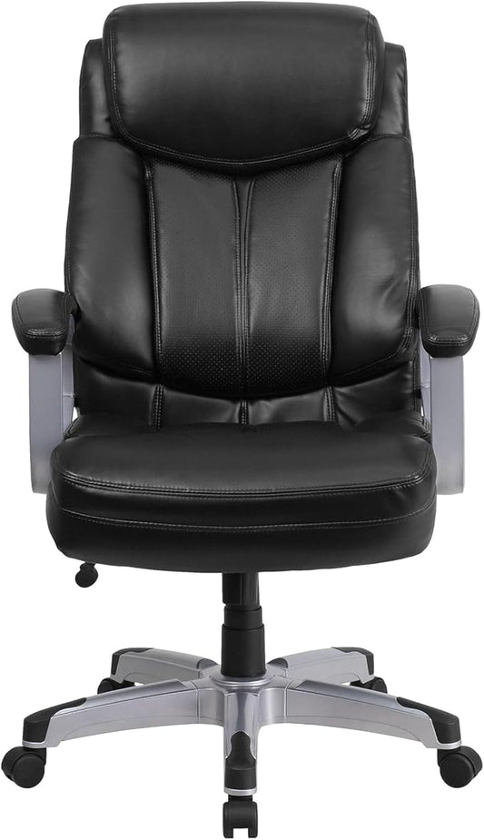 Flash Furniture HERCULES Series Big & Tall 500 lb. Rated Black LeatherSoft by FlashFurniture