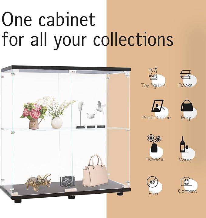 GDJAASJI Glass Display Cabinet - Image 3