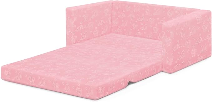 Delta Children - Serta Perfect Sleeper Kids 2-Seater Sofa, Convertible 2-in-1 - Image 10