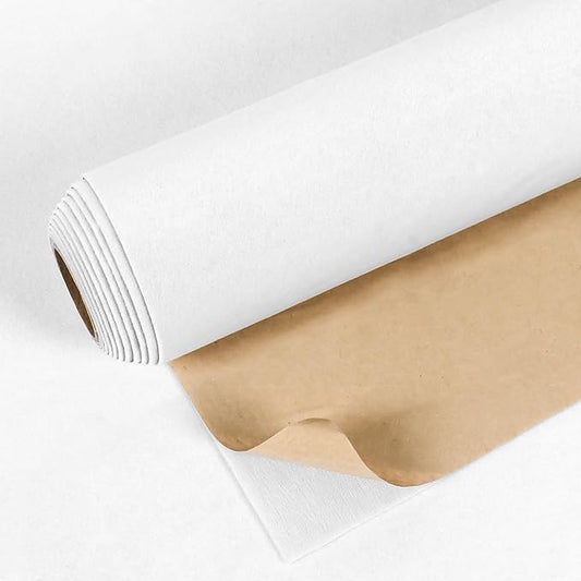 VEELIKE Self Adhesive Velvet Flocking Liner White Felt Drawer Liner by VEELIKE