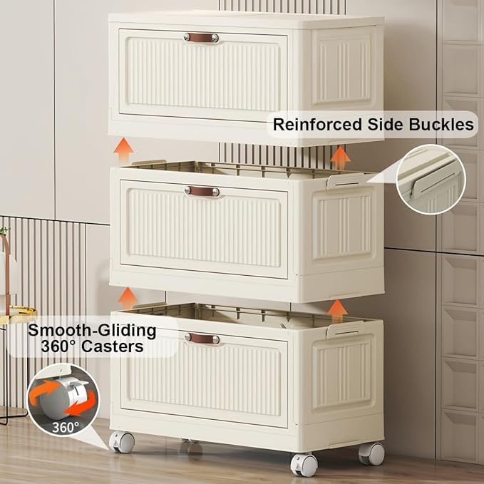 5-Tier Foldable Storage Cabinet - Image 5