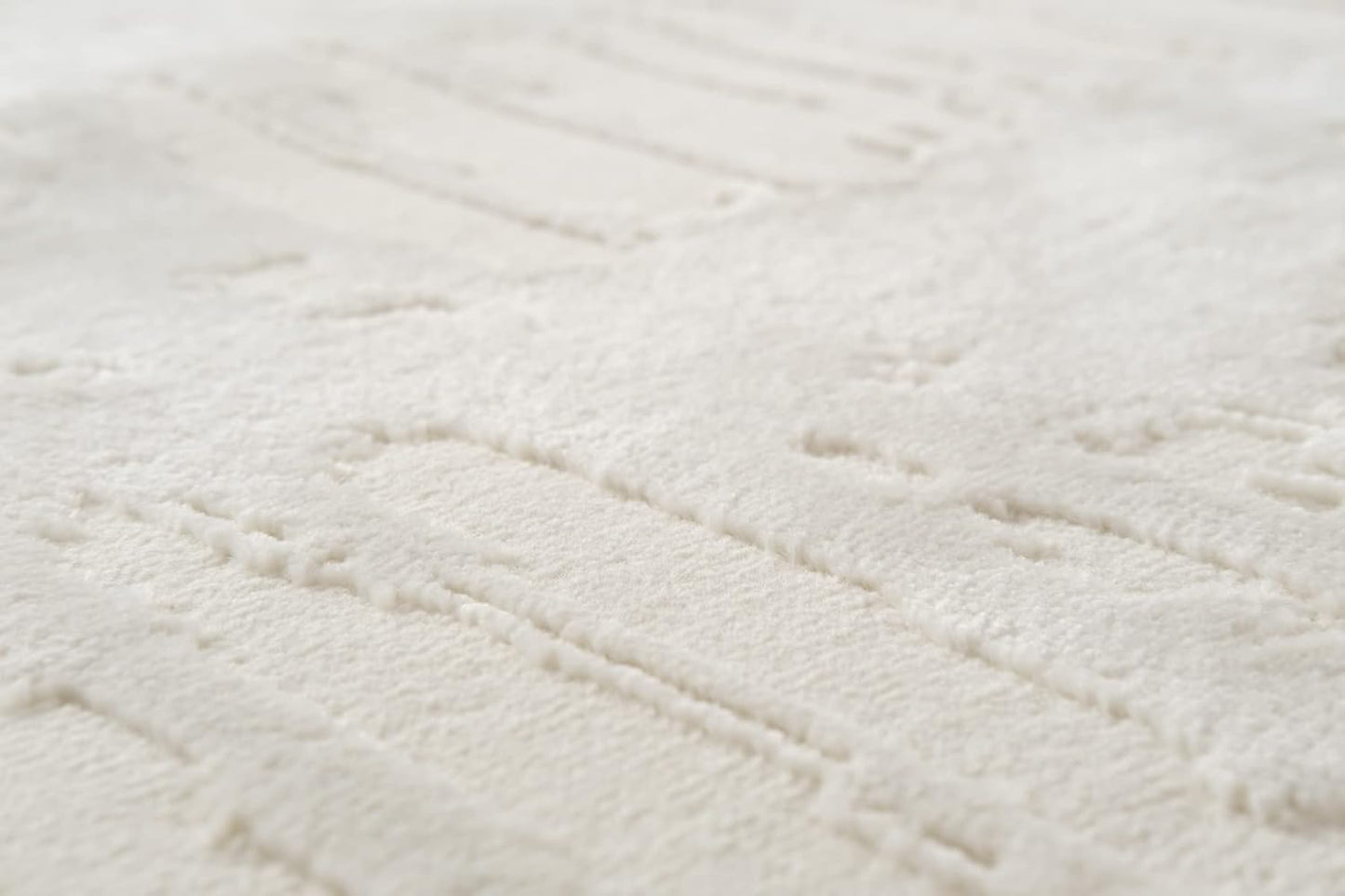 Revival Rugs Shell 10'6" x 14'3" Machine Washable Area Rug for Living Room Bedroom - 100% Recycled Oeko-TEX Certified, Medium Pile, Beige, Cream