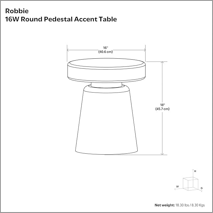 SIMPLIHOME Robbie Accent Table - Image 3