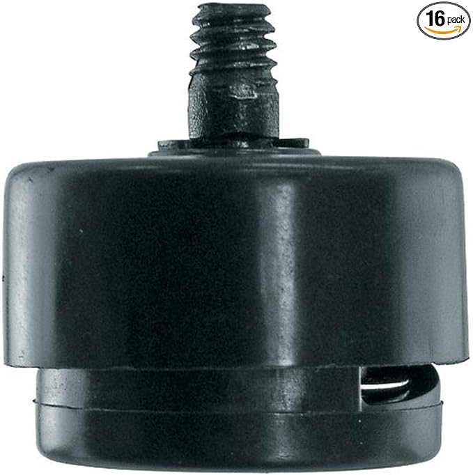 Shepherd Pack of 16 Self-Leveling Table Glides, 1/4" Threaded Stem by Shepherd