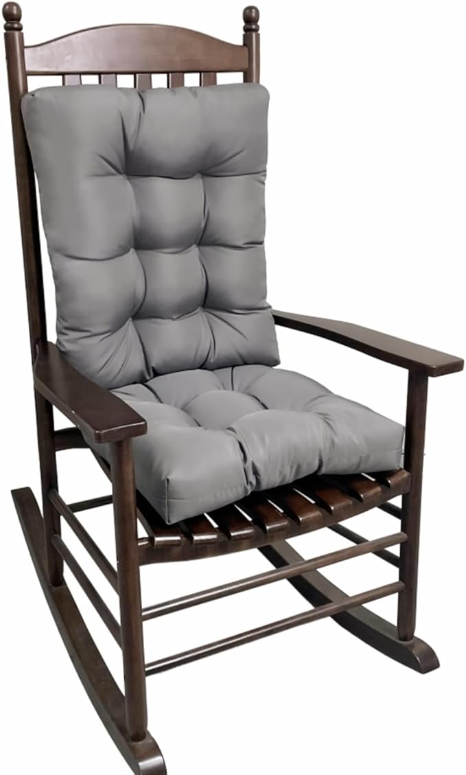 Chair Cushion Set for Rocking Chair, Rocking Chair Cushion, Overstuffed Seat by Unknown