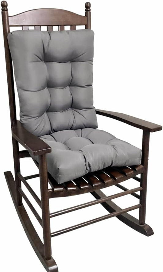Chair Cushion Set for Rocking Chair, Rocking Chair Cushion, Overstuffed Seat by Unknown