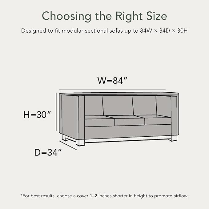 Covermates Modular Sectional Sofa Cover - Image 2