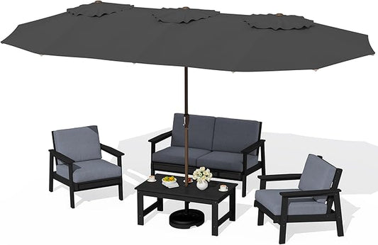 SERWALL HDPE Patio Furniture Set by SERWALL