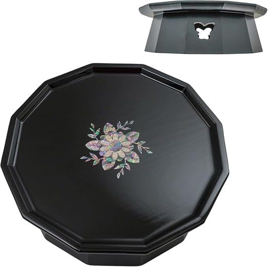 February Mountain Mother of Pearl Table Mini Table Korean Traditional So Ban by FebruaryMountain
