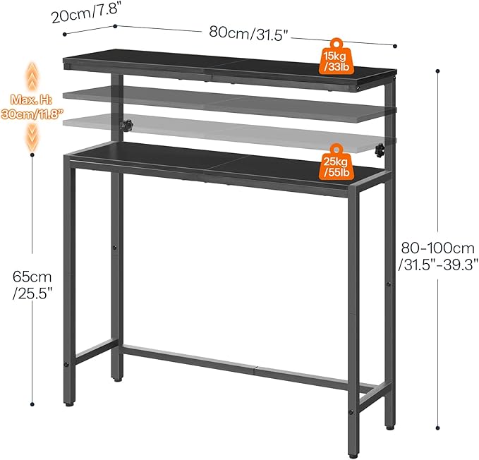 HOOBRO Narrow Console Table - Image 3