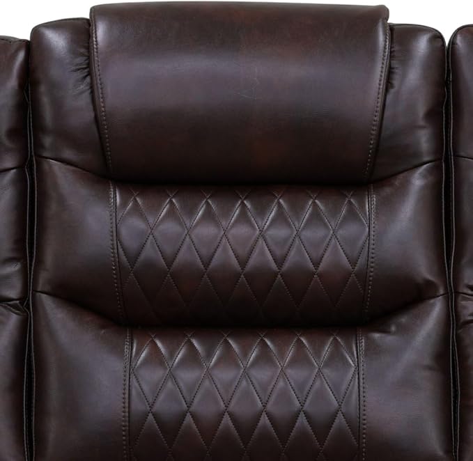 Leather Power Recliner Sofa Set - Image 8