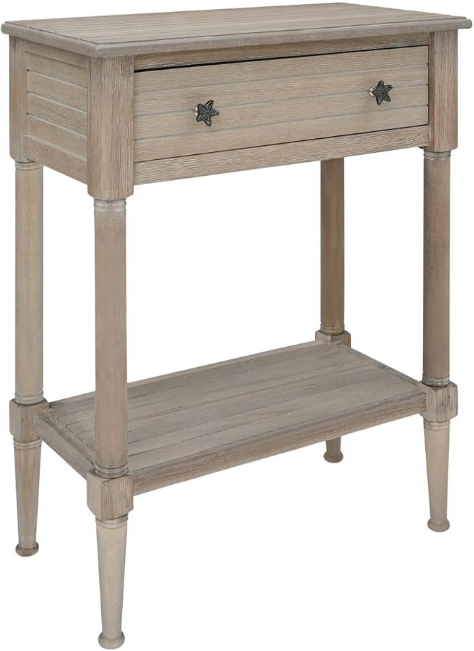 Linon Seaboard Accent Table Natural - Image 4