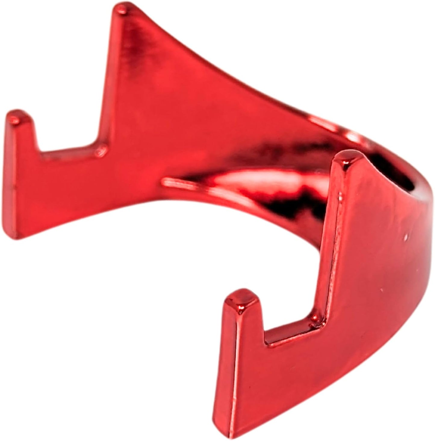 Generic Military Challenge Coin Display Stand - Solid Metal with Anodized Finish - US Vet. Business (Crimson), Gold, Silver, Black