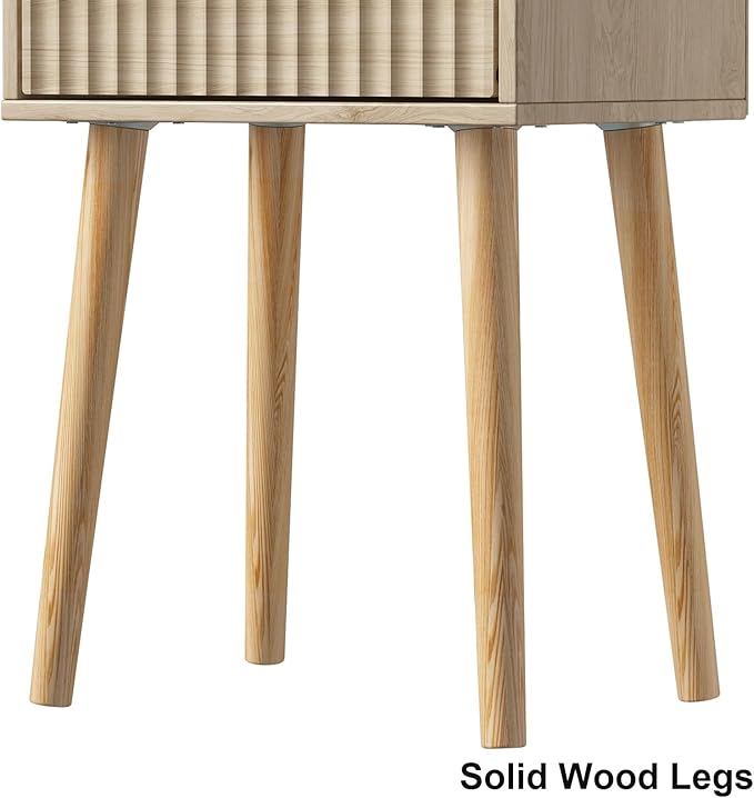 LAATOOREE Nightstands Set of 2, Small Side Table, Bedside Table - Image 7