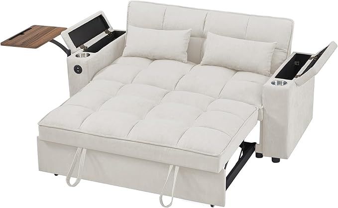 hansones 65'' Convertible Sleeper Sofa Bed - Image 7