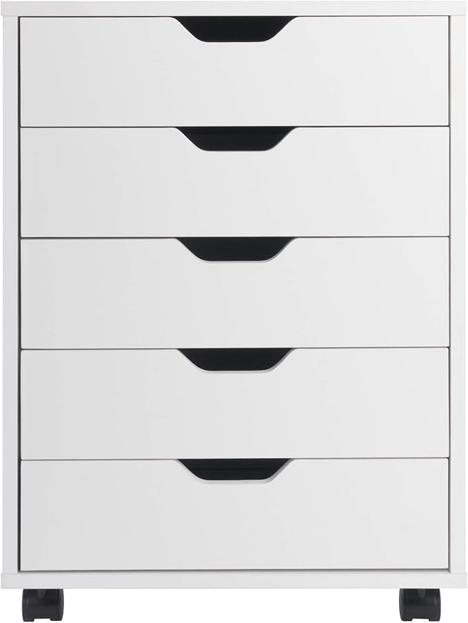 Winsome 10519 Halifax 5-Drawer Composite Wood Cabinet - Image 4