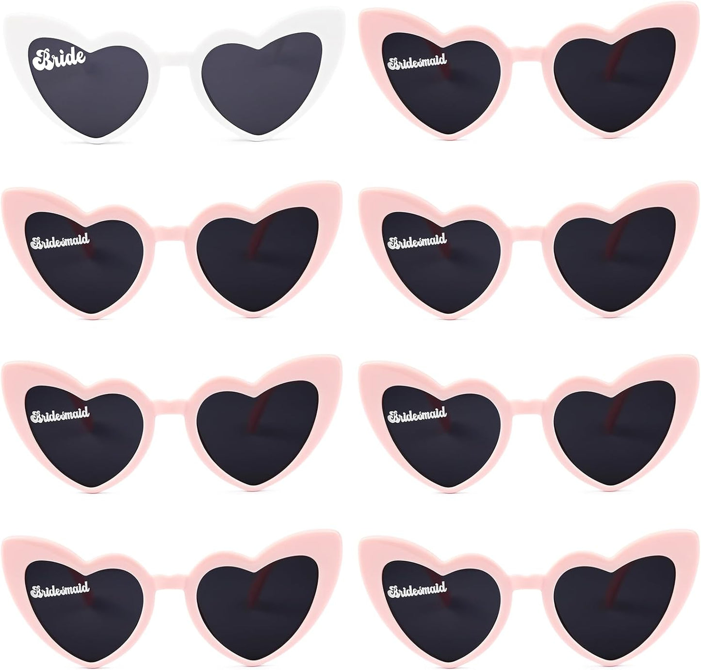 YOGFIT Heart Sunglasses for Women Fashion Classic Love Eye Protection Sunglasses Vintage Cute Heart Sunglasses