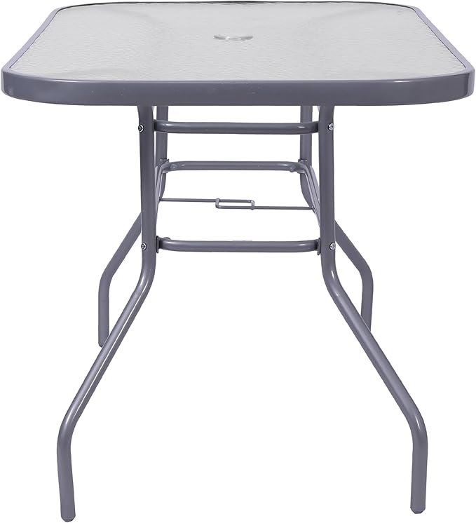 Flash Furniture Tory Rectangle Patio Table - Image 5