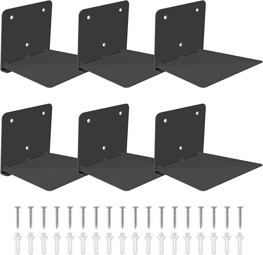 FENTEC Floating Book Shelves for Wall, Wall Mounted Invisible Floating Bookshelf by Fentec