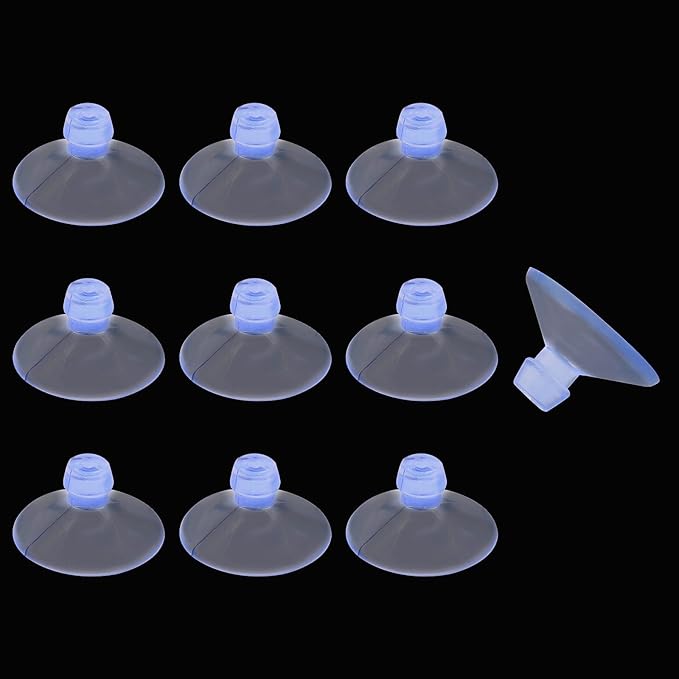 10 Pack Glass Tableholders - 18mm Rubber Suction Cups - Image 2