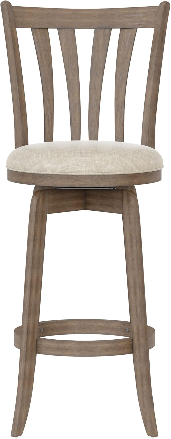 Hillsdale 29.5" Savana Wood Swival Bar Height Stool - Image 10