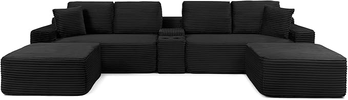 125" Oversized Sectional Couches - Image 8