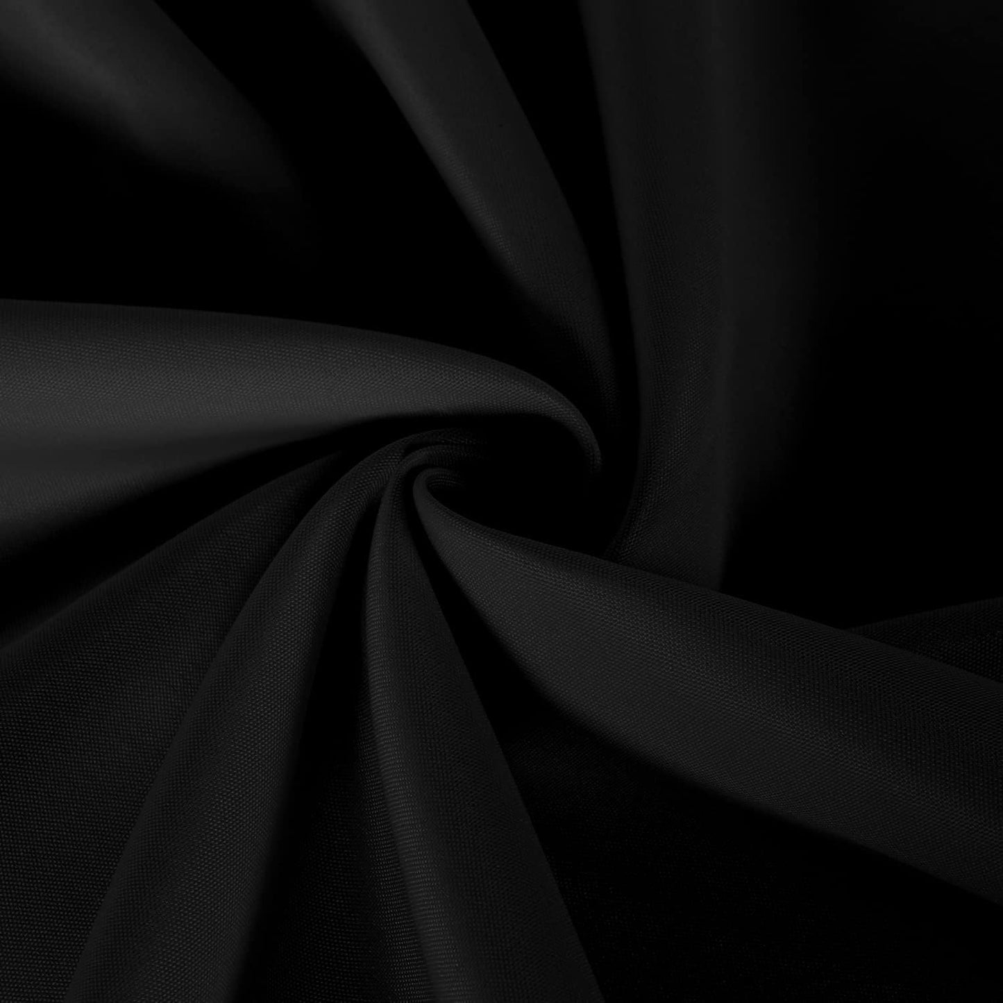 sancua 2 Pack Black Tablecloth 54 x 54 Inch, Stain and Wrinkle Resistant Square Table Cloth - Washable Polyester Table Cover for Dining Tables, Buffet Parties and Camping