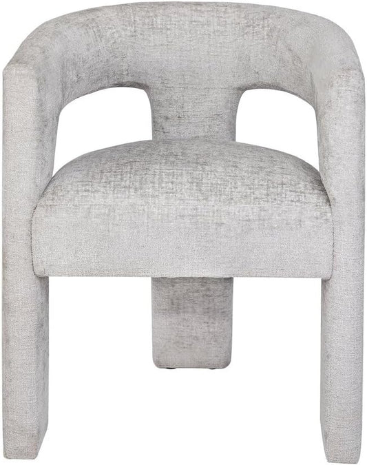 Jofran Gwen Jacquard Upholstered Accent Chair, Modern Luxury Plush Sculptural by Jofran+Inc.