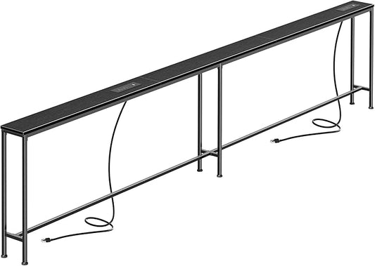 SUPERJARE 118.1 Inch Sofa Table by SUPERJARE