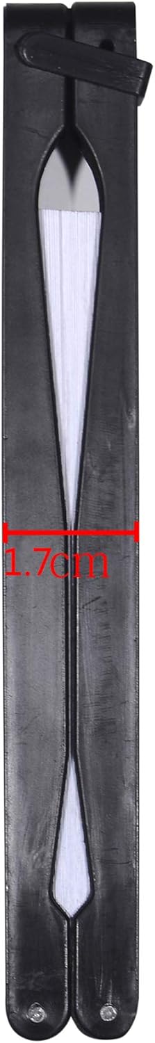 30 Pcs 3.5" Mini Chinese Oriental Handheld Floral Folding Paper Fans Bulk Assortment for Wedding Birthday Party Favors Gifts(Black Handle)