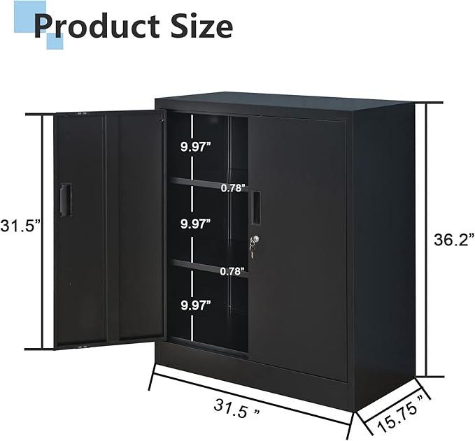 Wanfu Metal Storage Cabinet, Metal Cabinets - Image 3