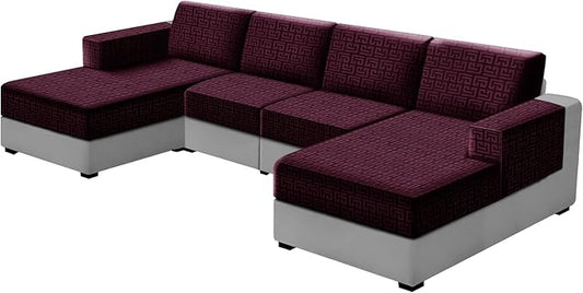 UNBBRRL 10 Pieces Stretch Sofa Cushion Covers by UNBBRRL