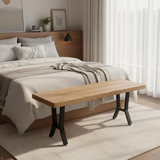 Metal Table Legs 16 Inch Heavy Duty Bench Legs DIY Metal Coffee Table Legs - Image 3