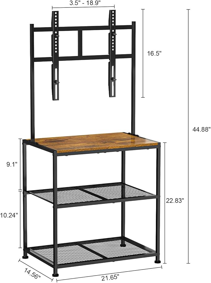 23 Inch to 50 Inch Floor Small Corner TV Stand - Image 4