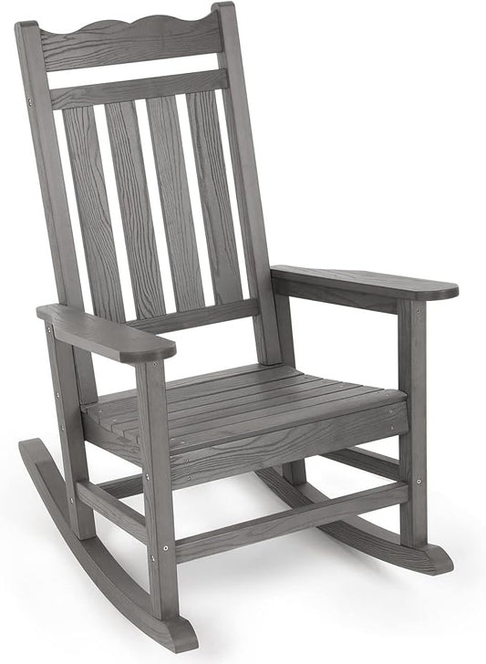 Stoog Outdoor & Indoor Rocking Chair, All-Weather Porch Rocker by Stoog