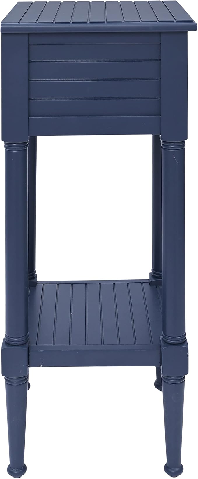 Linon Raleigh Navy Small Accent Table - Image 8