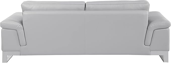 Blackjack Furniture Weston Collection Genuine Italian Leather Living Room Sofa - Image 7