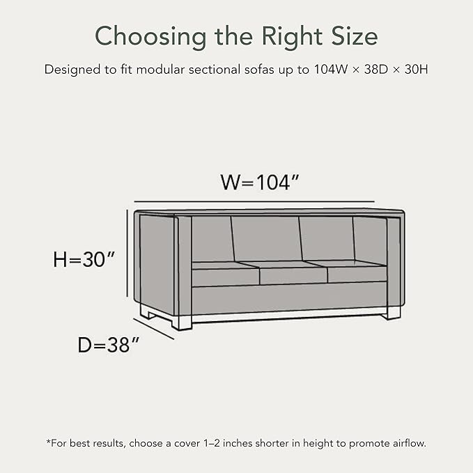 Covermates Modular Sectional Sofa Cover - Image 2