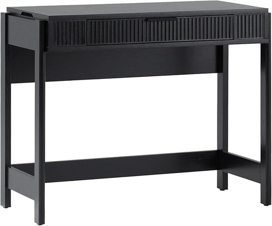 Walker Edison Transitional Style Furniture, Reeded Detail, Lift-Top Desk by WalkerEdison
