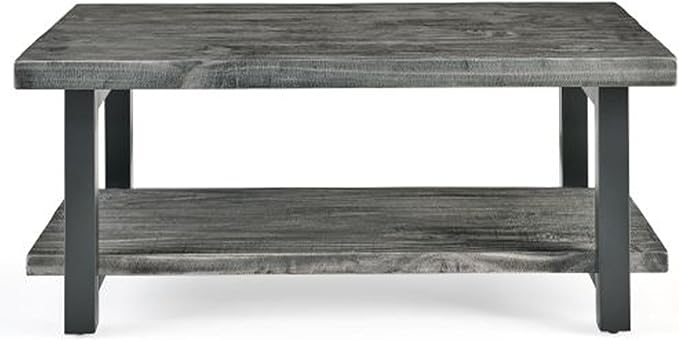 Pomona 42-Inch Rectangular Solid Wood Coffee Table - Image 8