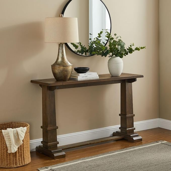 Crosley Furniture Joanna Modern Farmhouse Sofa Console Table - Image 2