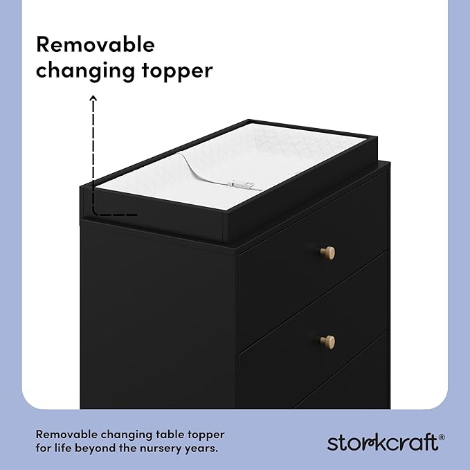 Storkcraft California 3-Drawer Chest - Image 7