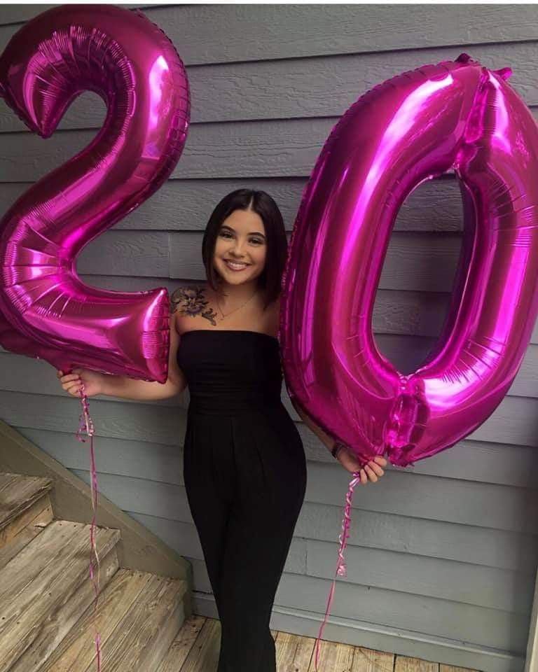 Rosy Purple Helium Number Balloon 40 Inch, Giant Foil Rosy Purple Number 0 Birthday Balloons, Large Numbers 10 20 30 40 50 60 70 80 90 100 2026, Party Celebration Supplies Decorations