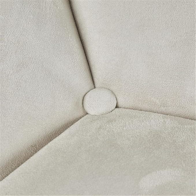 MICHAEL AMINI Malibu Crest Faux-Suede Cocktail Ottoman - Image 8