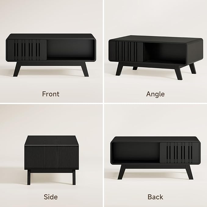 ONBRILL Coffee Table, Mid Century Modern Table - Image 8