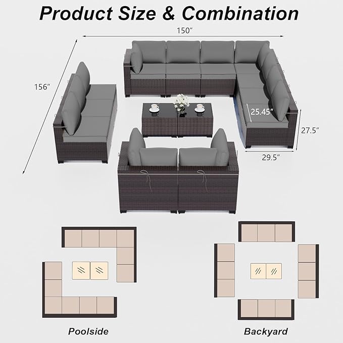 ALAULM Patio Furniture Set - Image 6